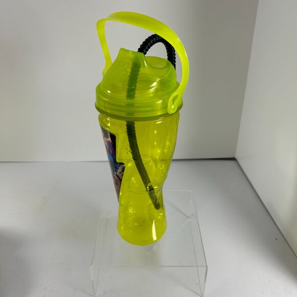 2017 Six Flags Go Big Coca Cola Tumbler Drink Cup w Straw Refillable Whirley - Picture 2 of 7